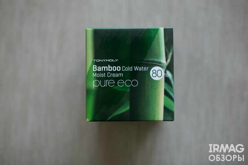 Крем для лица Tony Moly Pure Eco Bamboo Cold Water Бамбук Увлажняющий (200 мл)