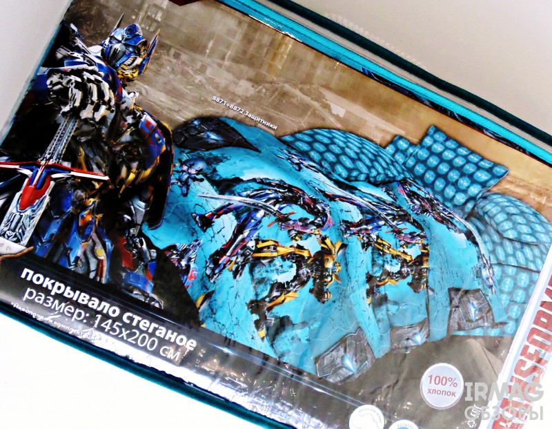 Покрывало ОТК Детское Непоседа Transformers Защитники (145х200 см)