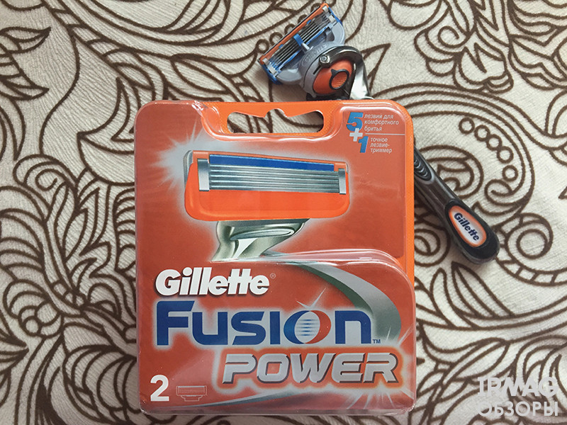кассеты Gillette Fusion Power
