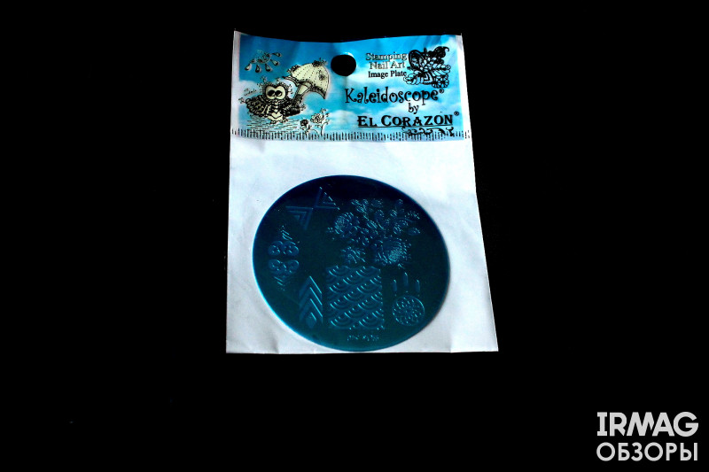 Диск для стемпинга Kaledoscope by El Corazon Stamping Nail Art - ECs540