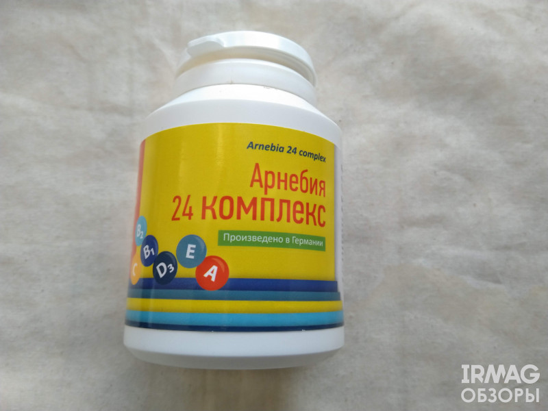 Обзор на комплекс витаминов Арнебия Комплекс 24