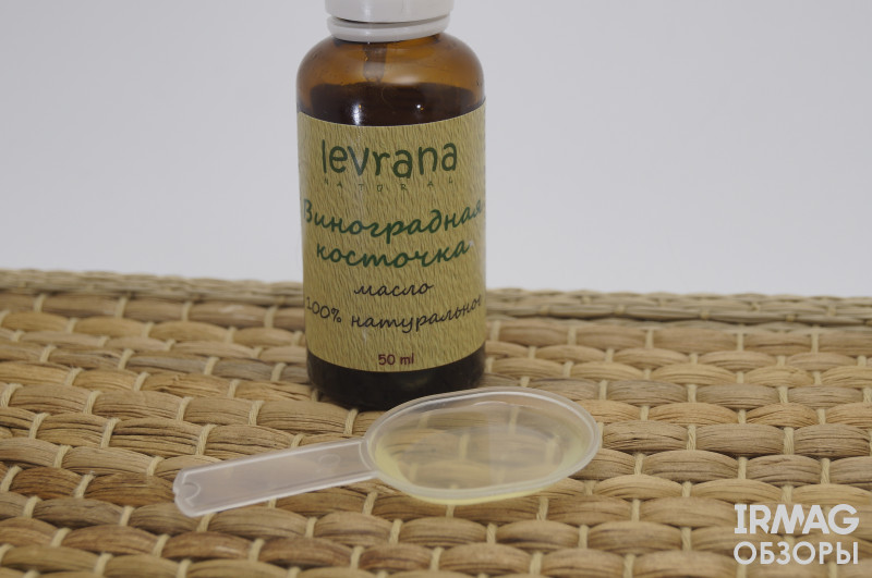 Обзор на натуральное масло виноградной косточки Levrana Natural.