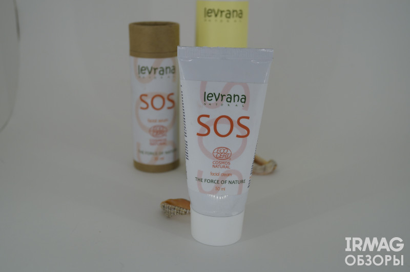 обзор на крем для лица SOS от Levrana Natural
