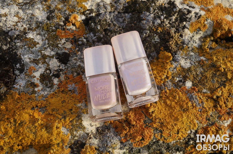 Обзор на лак для ногтей Catrice More Than Nude Nail Polish (10,5 мл) в оттенках 03 Luminescent Lavende и 05 Rosey-o-Sparklet