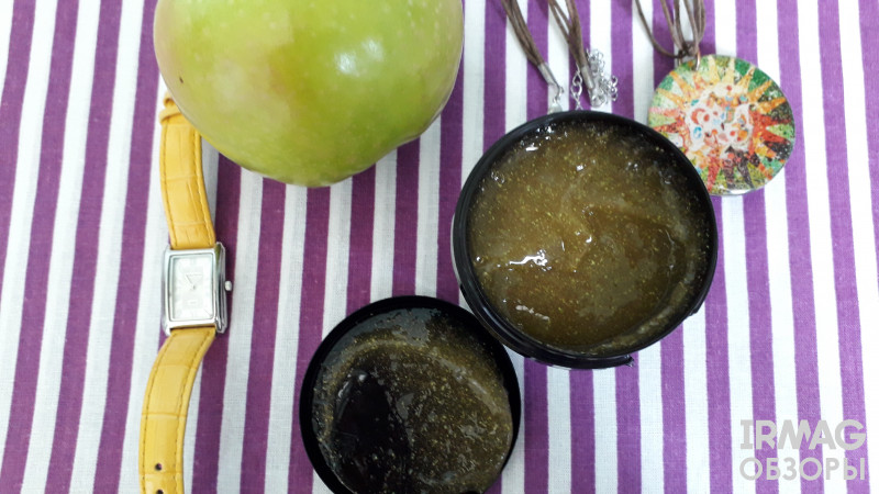 Мыло-скраб для тела Organic Shop Organic Kitchen Яблочная шипучка (100 мл)