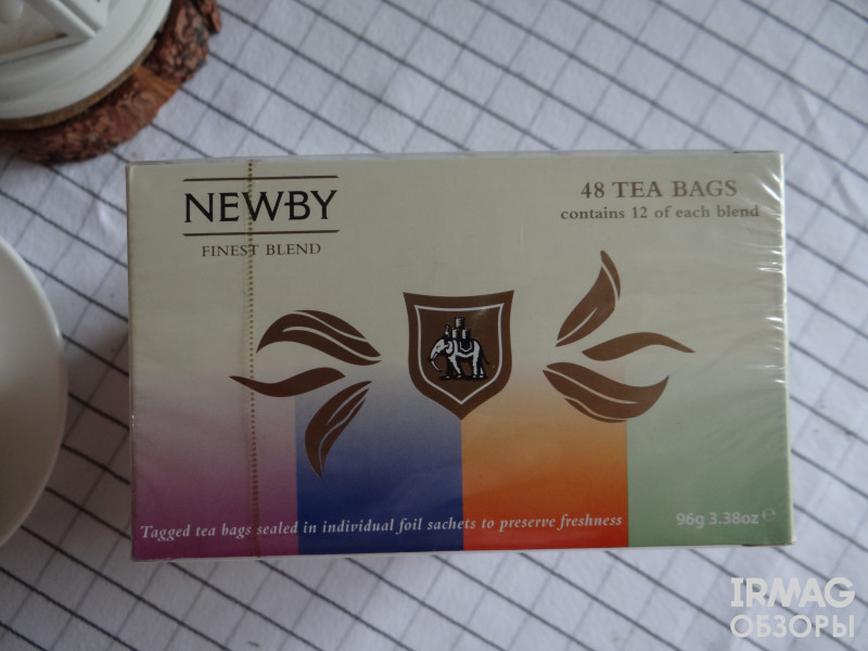 Коробка с приключениями: чай Newby Classic Selection Ассорти