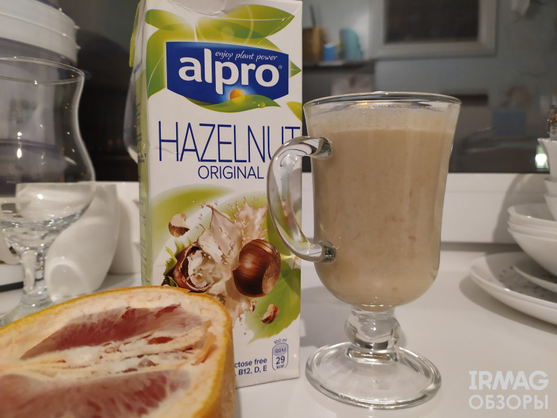 Напиток ореховый Alpro со вкусом фундука (1 л)Напиток Кешью Alpro оригинальный (1 л)