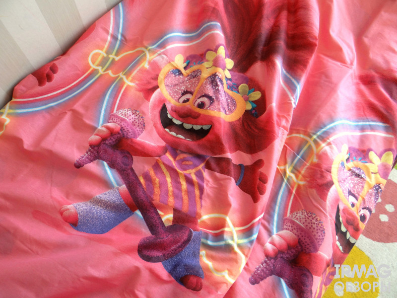 Про комплект детского постельного белья Trolls-2 Звезда сцены от ОТК