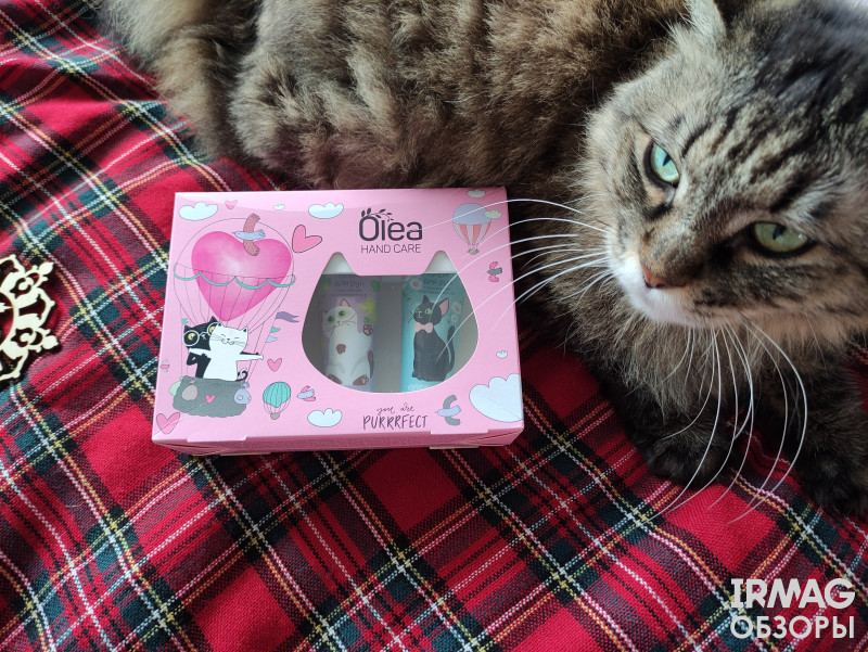 Обзор на подарочный набор Olea Hand Care Cats и Olea Hand Care Let It Soft
