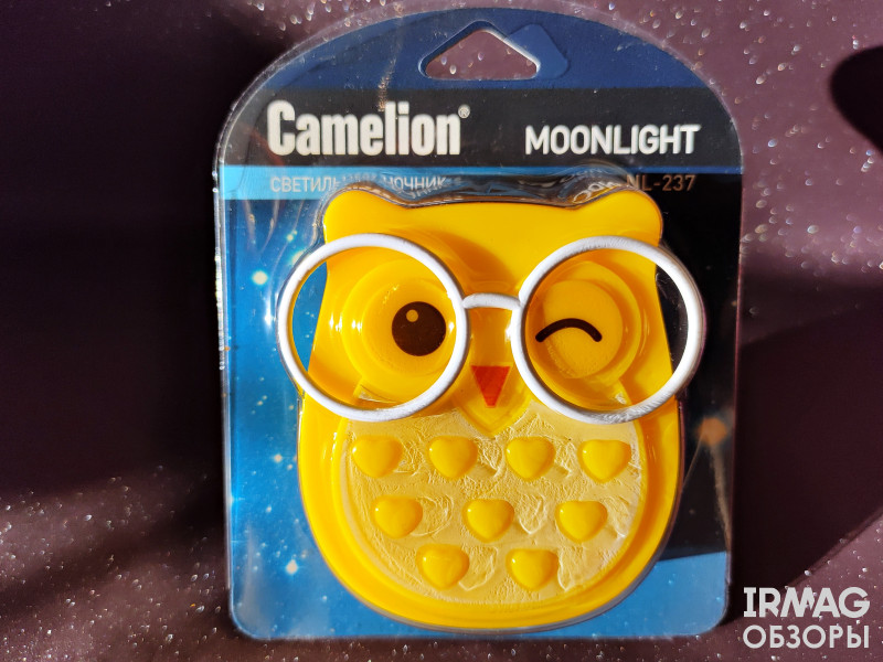 Светильник ночник Camelion NL-237 Сова