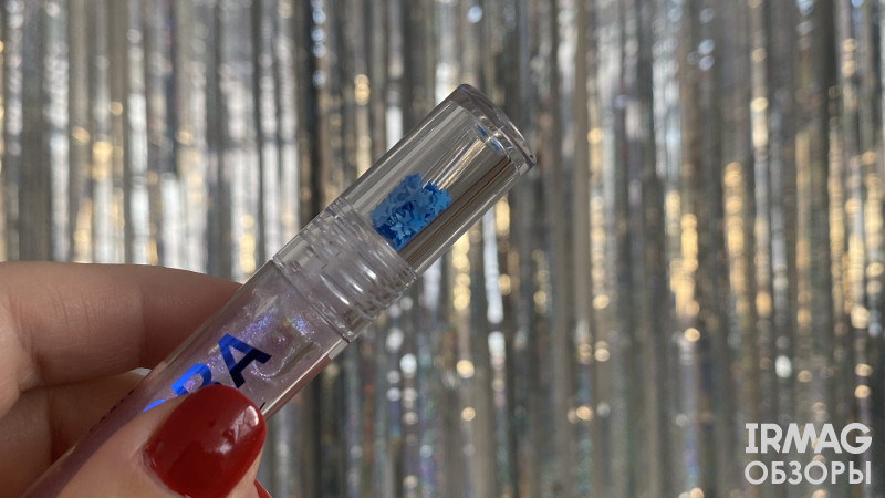 Блеск для губ Vivienne Sabo Aurora Borealis (2,5 мл) - 01 прозрачный с сиренево-голубыми сияющими частицами