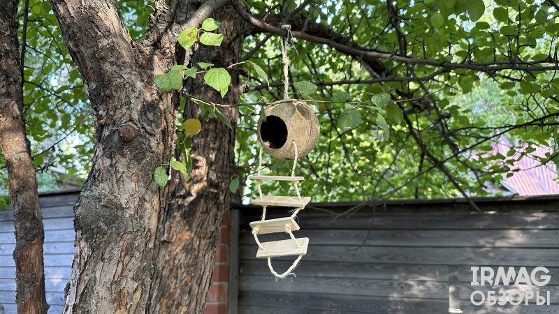 Гнездо для птиц Triol Natural из луговых трав (45 х 110 мм)