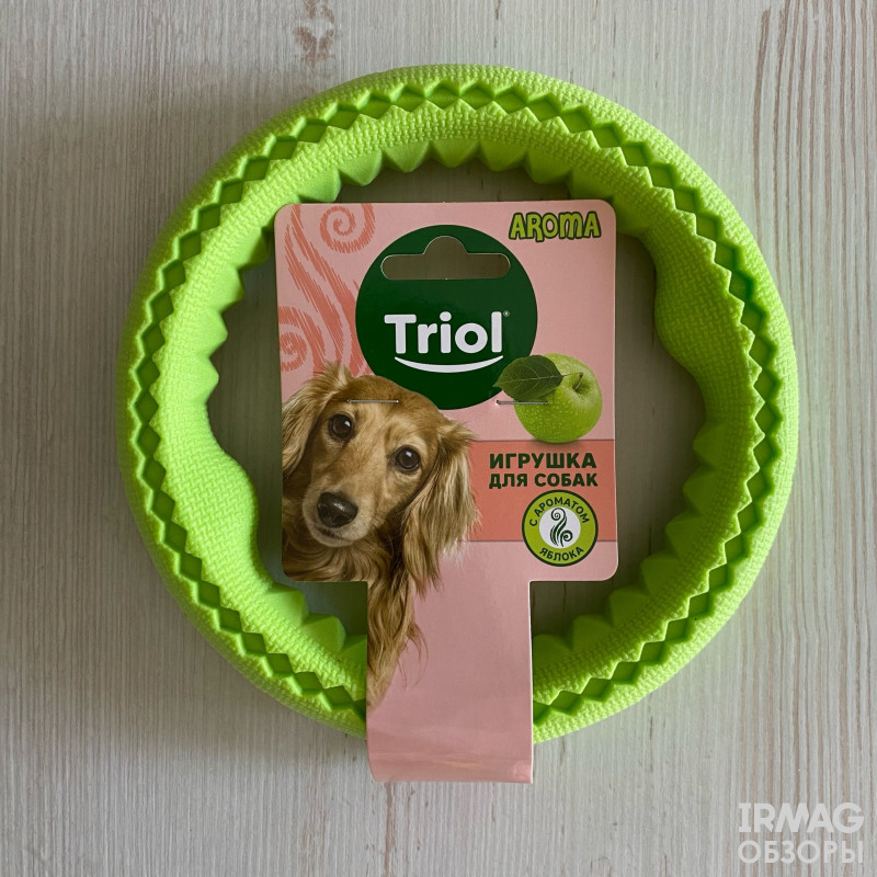 Игрушка для собак Triol Aroma из термопластичной резины Кольцо (170 мм)